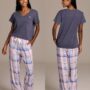 Pijama Polo M gris