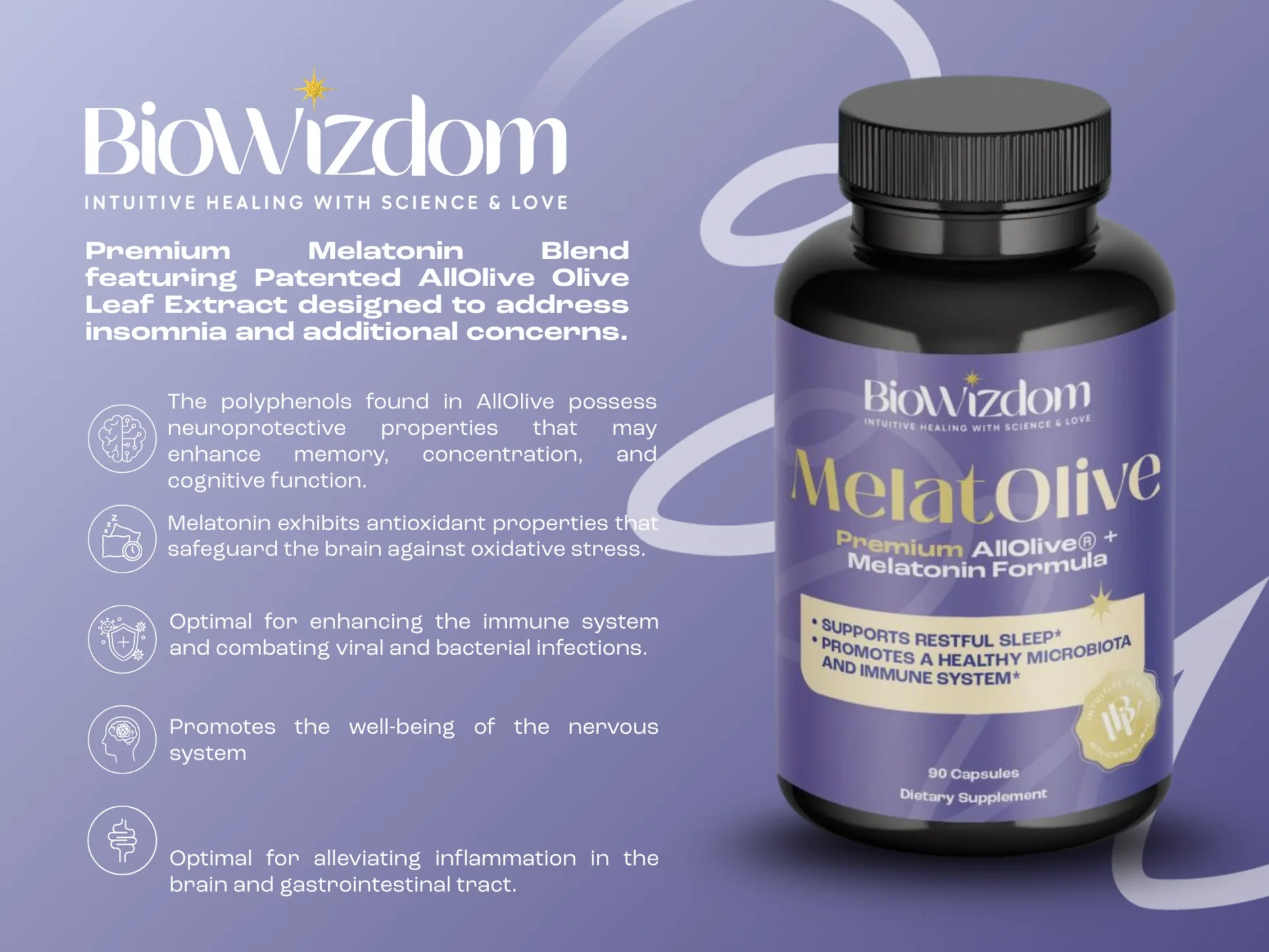 BioWizdom MelatOlive - Imagen 2